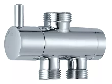 Inverseur pour systèmes douche chromé