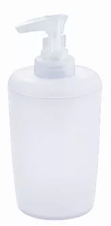 Seifenspender Trend Frosted weiss transparent