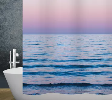Rideau de douche textile Ocean